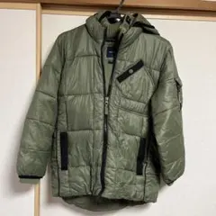 GAP kids 140ダウンコート　カーキ