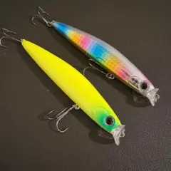 フローティングミノー 110F 17g 2個 重心移動