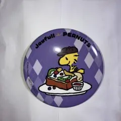 スヌーピー キーホルダー＋ウッドストック 缶バッジ