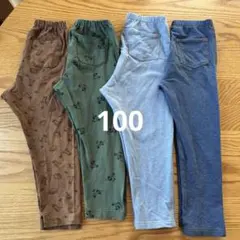 ユニクロ レギンスパンツ キッズ 100 10分丈