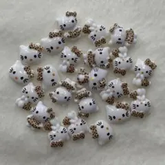 ネイパ ネイルパーツ キティ ヒョウ柄