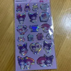 海外正規品　サンリオ　ドロップジュエリーシール　　マイメロ　クロミ