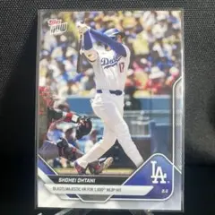 TOPPS NOW 大谷翔平 1,000本目ヒット 527 ①