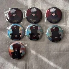 呪術廻戦 缶バッジ Chair:Red 五条悟 釘崎野薔薇 Chairred