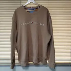 TOMMY HILFIGER ベージュ トレーナー