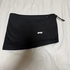 ブラック ネックウォーマー ロゴ入り