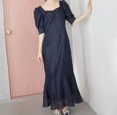 2026春夏新作 ハート柄セミマーメイドワンピース 31Sonsdemode