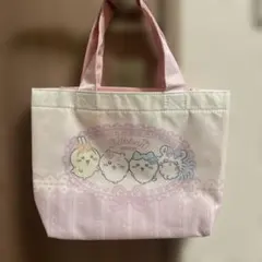 しまむら　ちいかわコラボ　ミニトート　ピンク