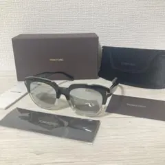 超希少 TOM FORD Haley 極美品 ミラーレンズ ハーフリム 激レアのサムネイル