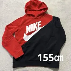 【NIKE】ナイキフード付きパーカー150〜160㎝ レッド