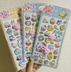 【ラス1点！早い者勝ち】ちいかわ 肉球ぷにぷにシール 3枚セット