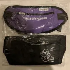 マラソン　ランニング　ウエストポーチ　ボディバッグ