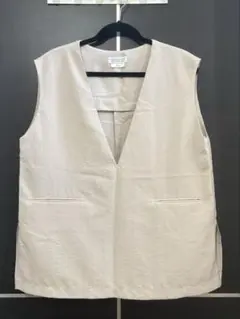 CIAOPANIC TYPY Vネック ベスト ジレ ベージュのサムネイル