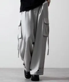 【CLEL】M-47デザイン TRルーズ パラシュートパンツ