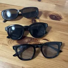 【サングラス】 3セット(男女兼用)