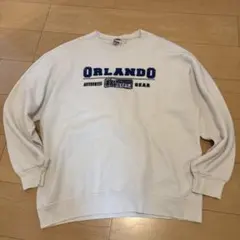 90s フルーツオブザルーム BEST スウェット L 白 オーランド 古着のサムネイル
