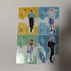 呪術廻戦 カフェ 懐玉玉折 渋谷事変　五条悟含む アクリルスタンド　4点セット