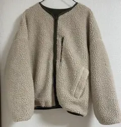 【classicalelf】リバーシブルボアブルゾン