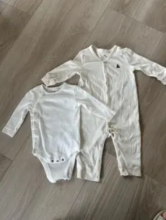 GAP ブランナベア　ロンパース　２枚セット 3ヶ月〜6ヶ月　6ヶ月〜12ヶ月