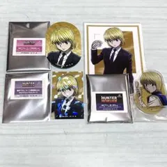 クラピカ ポストカード ステッカー ホログラムイラストカード アクスタ セット