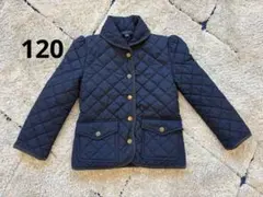 ラルフローレン キルティングジャケット 120 ネイビー