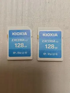 KIOXIA EXCERIA SDXCカード UHS-I 128GB 2点