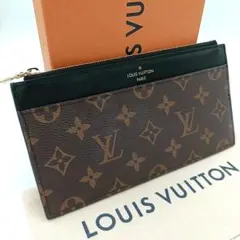 ルイヴィトン モノグラム スリムパース コインケース 長財布　RFID