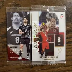 関田誠大 バレーボール日本代表 トレーディングカード 2枚セット