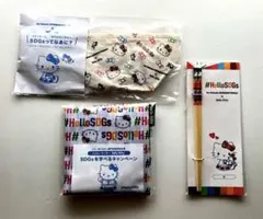 ハローキティ エコバッグ 箸 ランチバッグ 新品 未使用 ヨーカドーのサムネイル