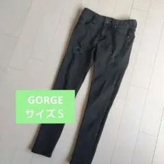 GORGE スキニーデニム ダメージあり