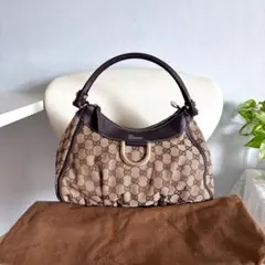 【至高の角スレ無し】グッチ アビー GGキャンバス トートバッグ 保存袋 至高の角スレ無し】グッチ アビー GGキャンバス トートバッグ 保存袋