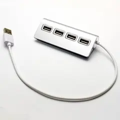 USB3.0斜め型4連ハブ／ジャンク