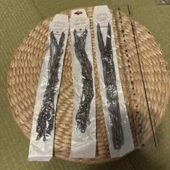 チェーンネックレス 3点セット シルバーカラー