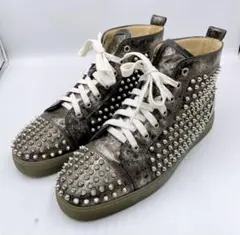 Christian Louboutin スタッズ ハイカット スニーカー 42のサムネイル