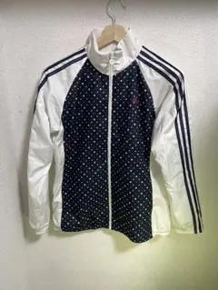 【美品】adidas ドット柄ジャージ Lサイズ