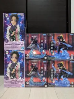 鬼滅の刃 胡蝶しのぶ XrossLink 冨岡義勇 猗窩座 6体セット