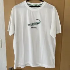 CROCODILE ホワイト Tシャツ LL クロコダイルのサムネイル
