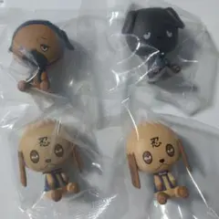 一番くじ ナルト波の国編 E賞 忍犬ちょこのっこ 4匹 最終値下