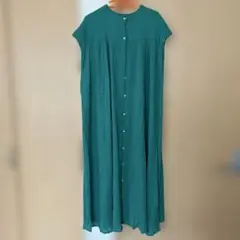 earth music&ecology フレンチスリーブ チュニックワンピース