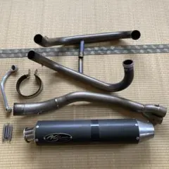 ホーネット250用のSP忠男製.スーパーコンバット タイプツーテールマフラー ホーネット250用のSP忠男製.スーパーコンバット タイプツーテール