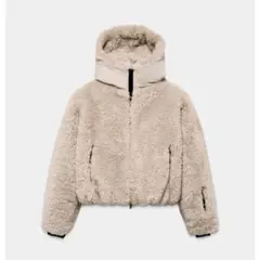 RECCO×ZARA SKI COLLECTION フェイクファーショートコート - メルカリ