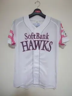 福岡ソフトバンクホークス ピンクフルデー ユニフォーム L プロ野球 2024