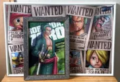 ONE PIECE ワンピース キャラクター ジグソーパズル 額縁セット 2点のサムネイル