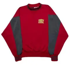 90s Vintage ナイキ エアフォース 前V ハイクルーネック 希少！