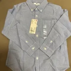 UNIQLO オックスフォードシャツ 120 63 Blue