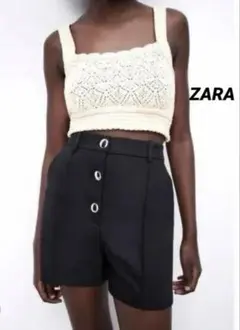 ZARA ハイライズ　ショートパンツ新品未使用