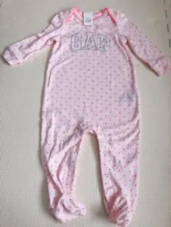 ベビーギャップ 未使用品ドットロンパース