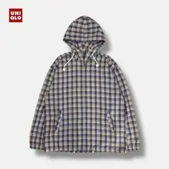 00s OLD UNIQLO マウンテンパーカー チェック柄 y2k M