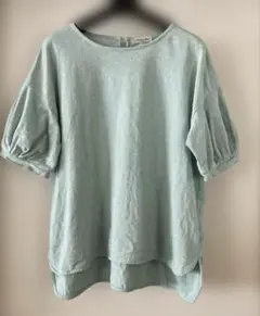 Sananna Mo2 ライトグリーン バルーンスリーブ Tシャツのサムネイル