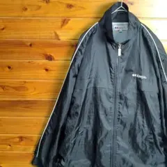 Kaepa　ケイパ　ナイロンジャケット　スポーツウェア　ロゴ　刺繍　白　ライン